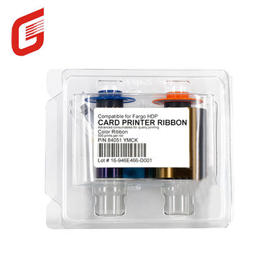 Fargo HDP 5000 cinta de impresora de tarjetas de PVC en color YMCK con material de nylon duradero