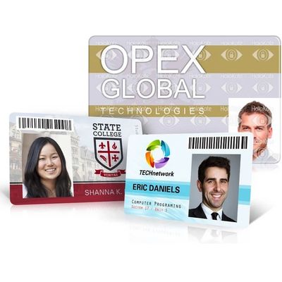 Impresora de tarjetas de identificación de PVC térmica con una sola/doble cara Magicard Enduro 3E USB dot-matrix