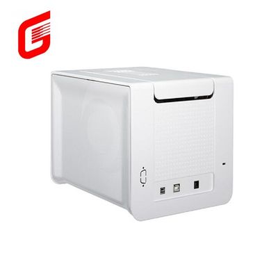 Evolis Zenius Impresora de tarjetas de identificación de PVC 195 x 205 x 315 mm en negro Velocidad de impresión 400-500 tarjetas/hora