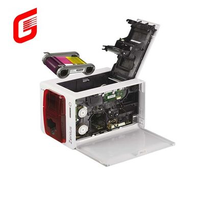 Evolis Zenius Impresora de tarjetas de identificación de PVC 195 x 205 x 315 mm en negro Velocidad de impresión 400-500 tarjetas/hora