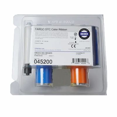 Fargo DTC4500 Impresora de tarjetas de identificación cinta YMCK Color 045200 para impresión profesional