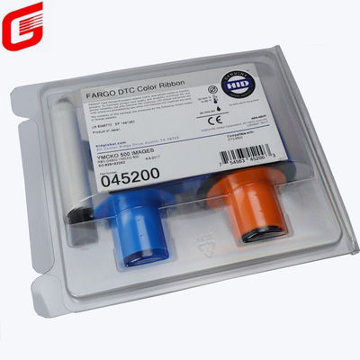Fargo DTC4500 Impresora de tarjetas de identificación cinta YMCK Color 045200 para impresión profesional