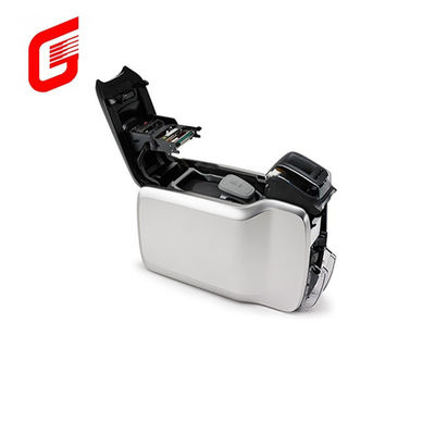 Zebra ZC300 Impresora de tarjetas de identificación de un solo / doble lado Impresión directa USB para impresión de 300 dpi