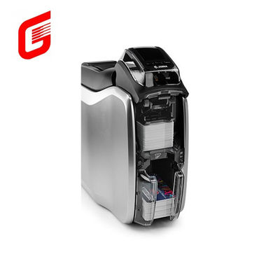 Zebra ZC300 Impresora de tarjetas de identificación de un solo / doble lado Impresión directa USB para impresión de 300 dpi