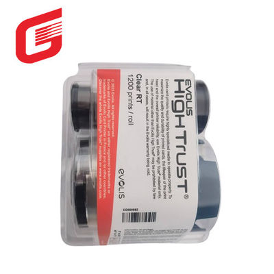 Evolis AGILIA cinta Impresora de tarjetas de plástico transparente de color azul invisible cinta térmica UV RT4F101C100