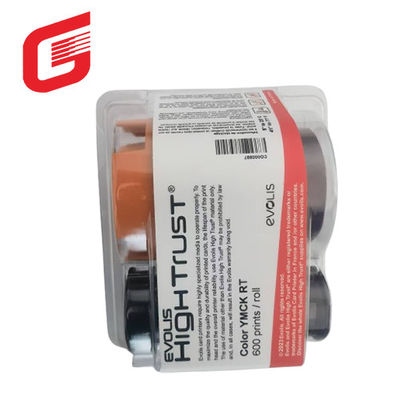 Evolis AGILIA cinta Impresora de tarjetas de plástico transparente de color azul invisible cinta térmica UV RT4F101C100
