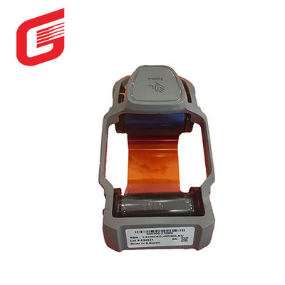 cinta a todo color 200 Impresiones con Zebra 800300-250D YMCKO ZC100 Impresora de tarjetas de sublimación de tintes cinta Zebra YMCKO