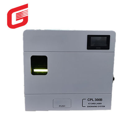 CPL300 Impresora Sistema de personalización del color con láser Impresora láser Máquina de tallado con láser de tarjetas de identificación