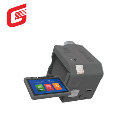 Venta caliente de alta calidad de velocidad Mycard portátil P80 Impresión de transferencia de dinero Impresora de tarjetas de identificación inteligente de plástico PVC