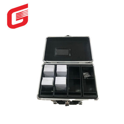 Caja de tarjetas IC, caja de tarjetas inteligentes, caja de tarjetas portátiles, caja metálica para cargar tarjetas