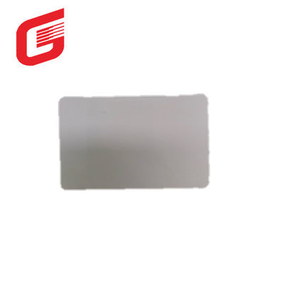 venta personalizada CR80 plástico blanco teslin ic chip tarjeta de negocios tarjeta inteligente