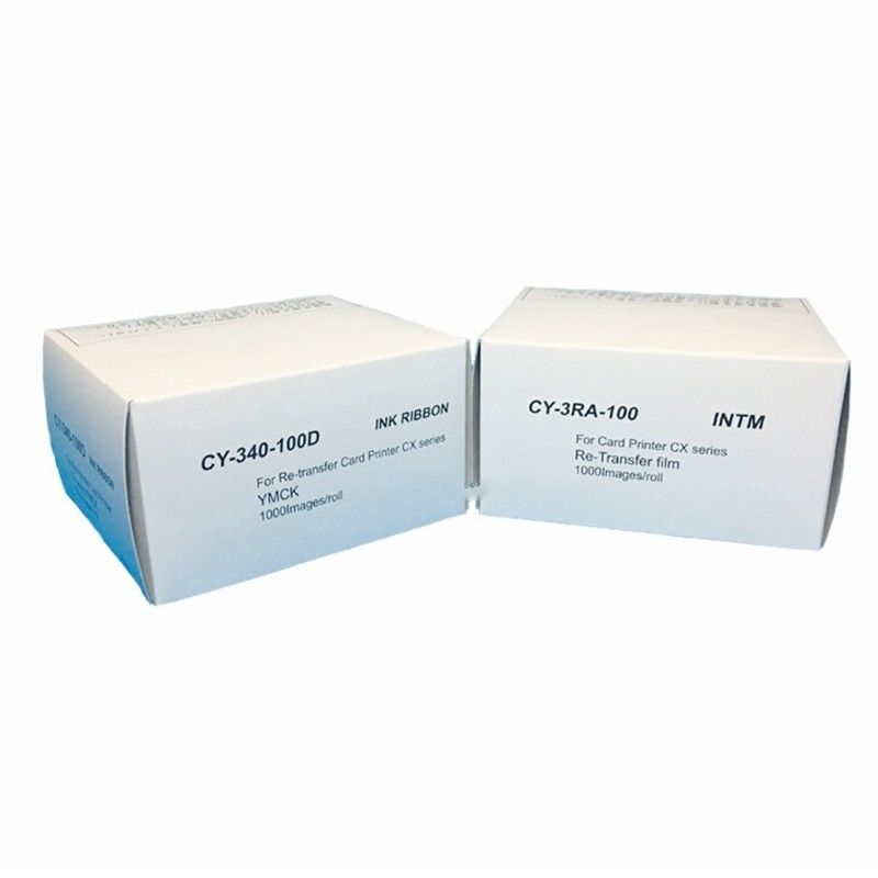 La cinta YMCK y la película de retransferencia CY-3RA-100 La elección perfecta para la impresora CY-340-100D
