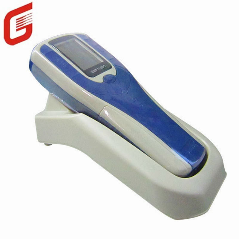 Contador de tarjetas de mano transparente EMP1100C versión actualizada en inglés para ID de empresa IC PVC