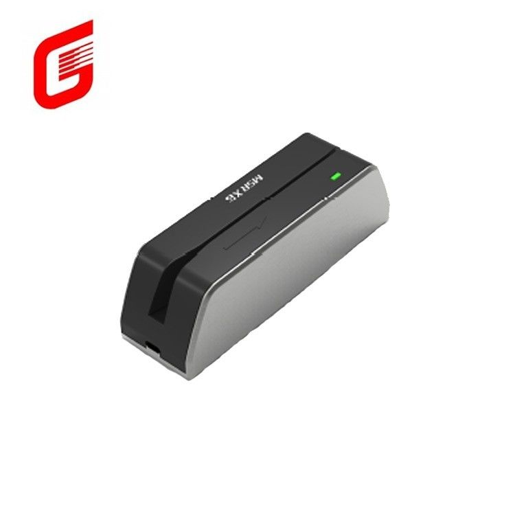Instalación externa MSR-X6 de banda magnética con lector de tarjetas inteligentes de contacto Escritor 5.5 * 1.6 * 1.6 pulgadas