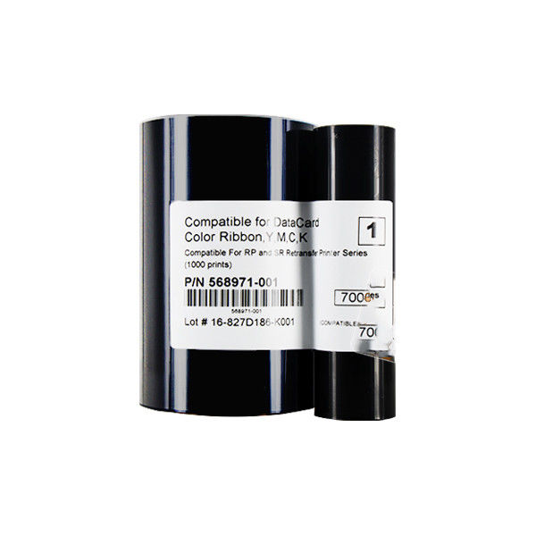 Alta compatibilidad de la tarjeta de datos compatible YMCK cinta de color / película de retransferencia 568971-001