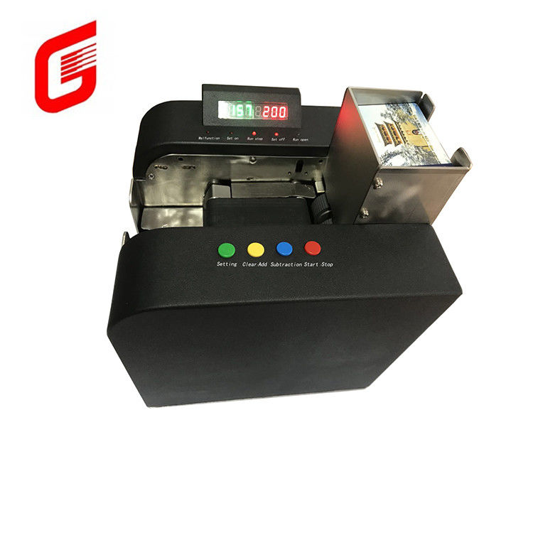 Máquina automática de contar tarjetas ZK-3300 de alta velocidad y precisión con otro tipo de interfaz