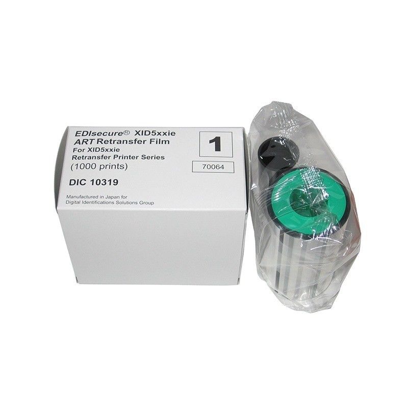 XID8300 Impresora de tarjetas cinta de color DIC10216 película 1000 impresiones/rollo XID580ie aplicable