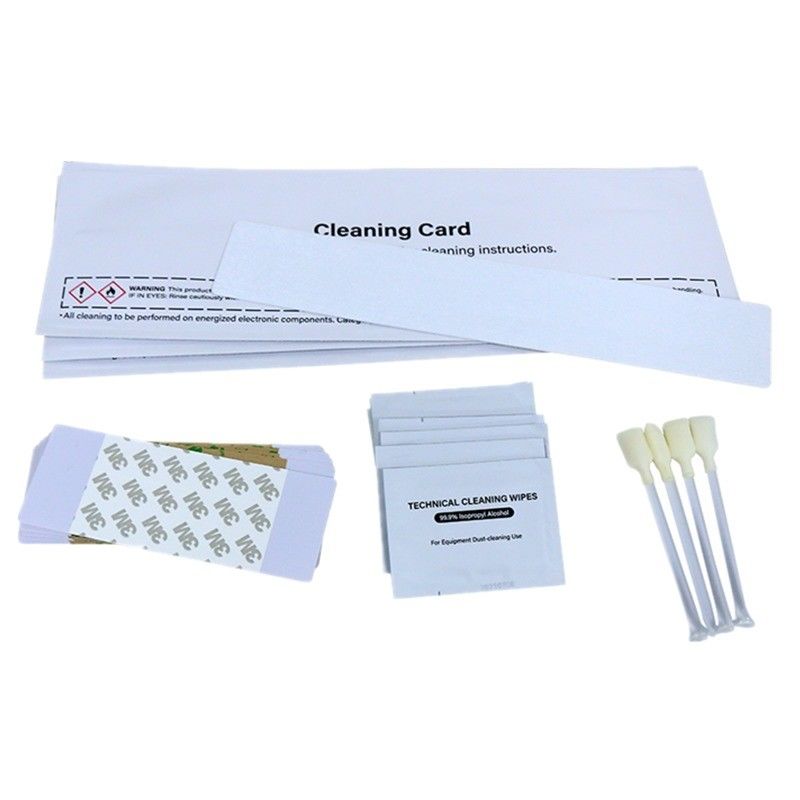 Kit de limpieza excelente para impresoras de tarjetas de identificación HDP8500 HDP6600 4 x toallitas y 10 x toallitas