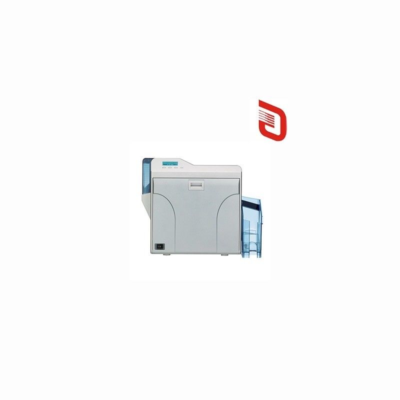 Impresión de tarjetas de identificación inteligentes hechas fáciles con DNP CX-D80 CR80 Impresora de tarjetas de retransferencia de plástico