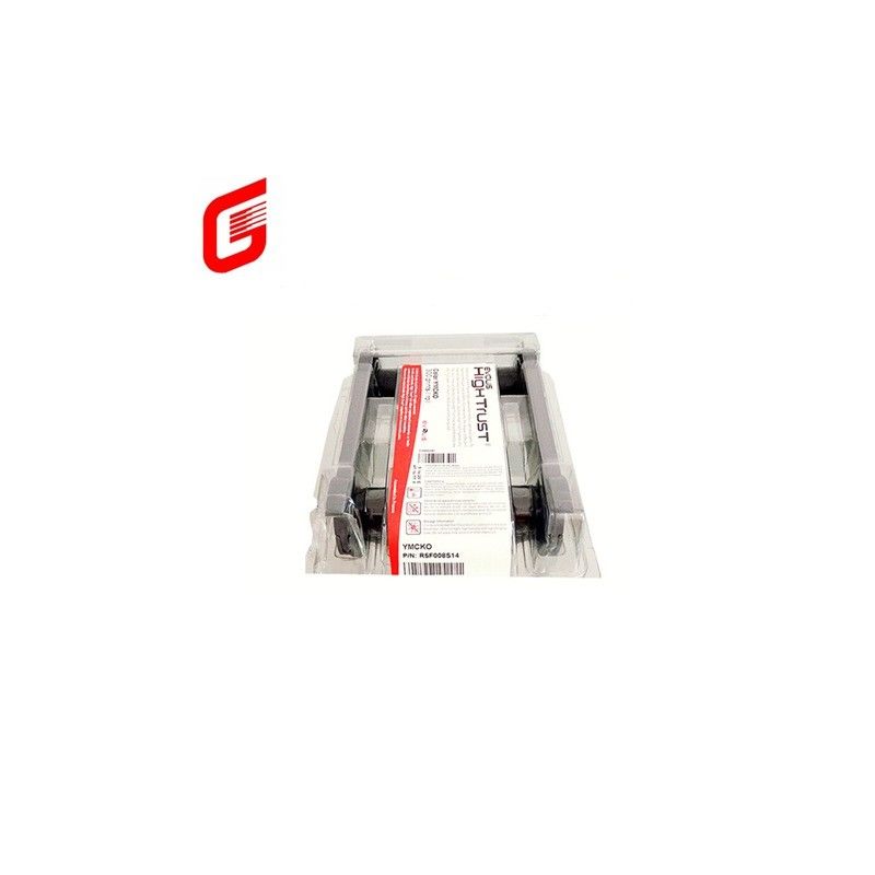 Evolis R5F008S14 YMCKO cinta para la primacía Zenius impresoras de tarjetas de identificación de PVC reemplazar R5F008S140