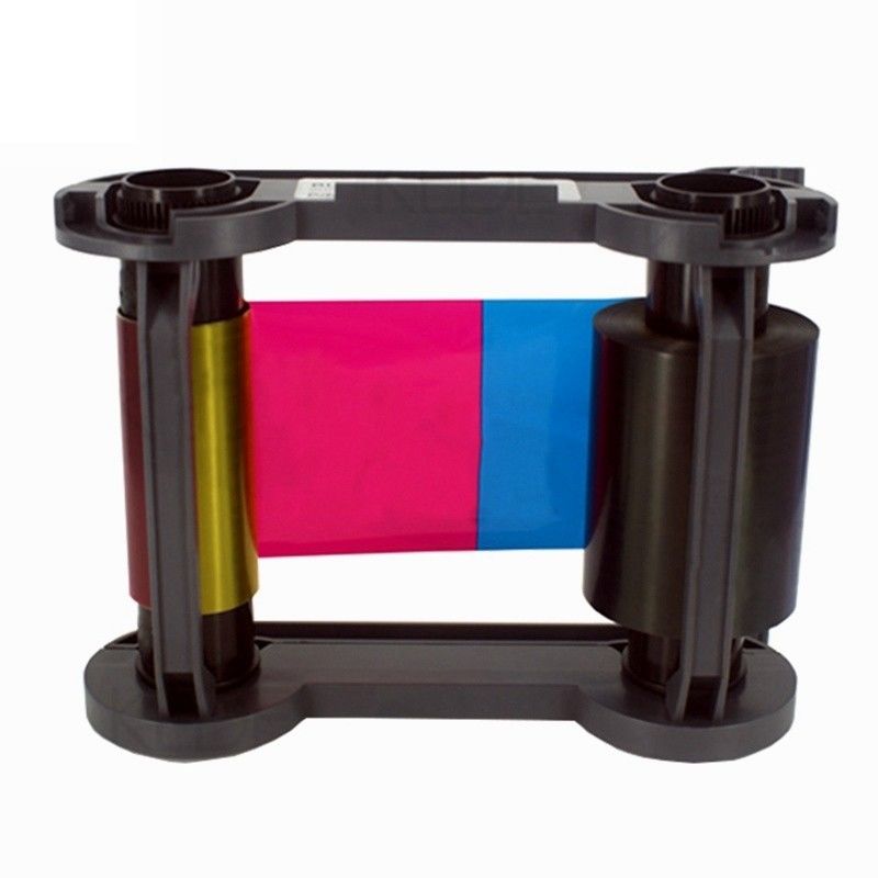 R5F008S13 YMCKO cinta de impresión a color 250 imágenes para la impresora de tarjetas Elypso Evolis Zenius Primacy