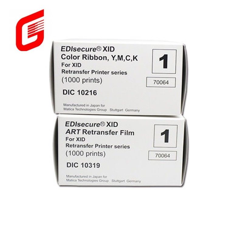 XID8300 cinta de transferencia de color original YMCK aplicable para la impresora de tarjetas de identificación XID8600