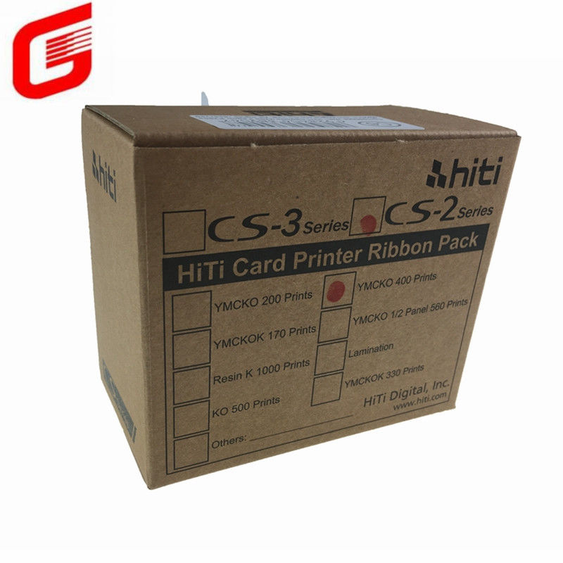 Impresora a color Equipo aplicable HITI CS200 YMCKO Cinturón a todo color 400 impresiones por rollo