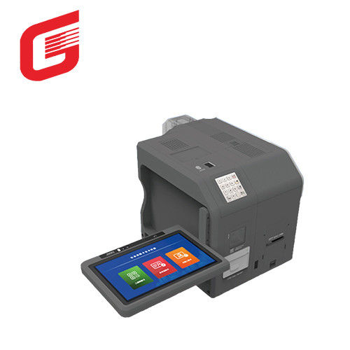 Venta caliente de alta calidad de velocidad Mycard portátil P80 Impresión de transferencia de dinero Impresora de tarjetas de identificación inteligente de plástico PVC